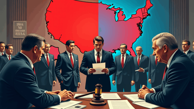 Congress Meeting AI generated image of congress in a meeting.